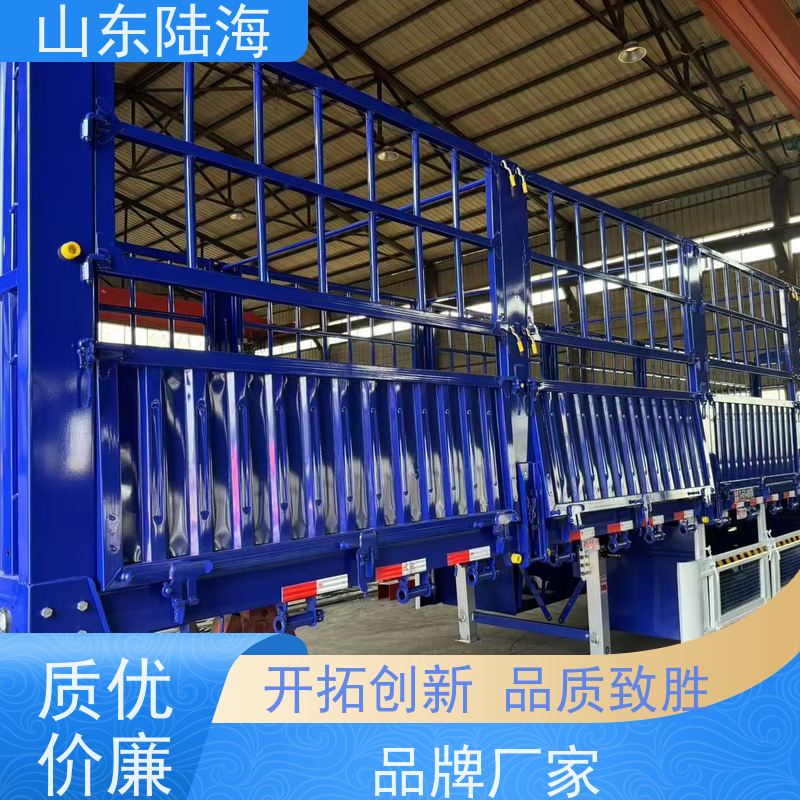 源头实力厂家 高栏半挂车 钢性车架 承载能力强