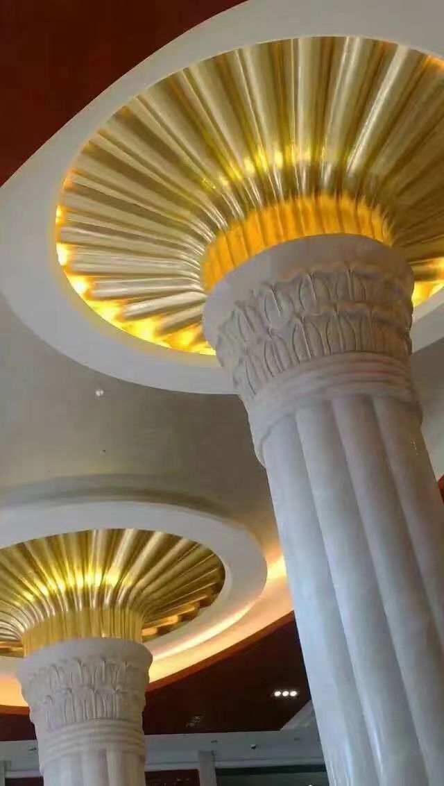 墙面装饰贴玫瑰金手抓金多钱一平精细施工光泽感强 纹理清晰