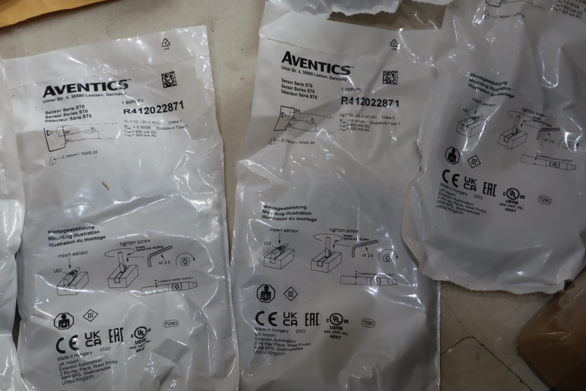 5811170540 R412022871 德国安沃驰AVENTICS气动阀气动元件