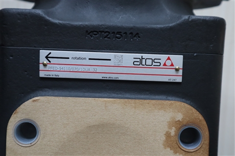 PFED-54110/070/1DUA 32 意大利阿托斯ATOS叶片泵