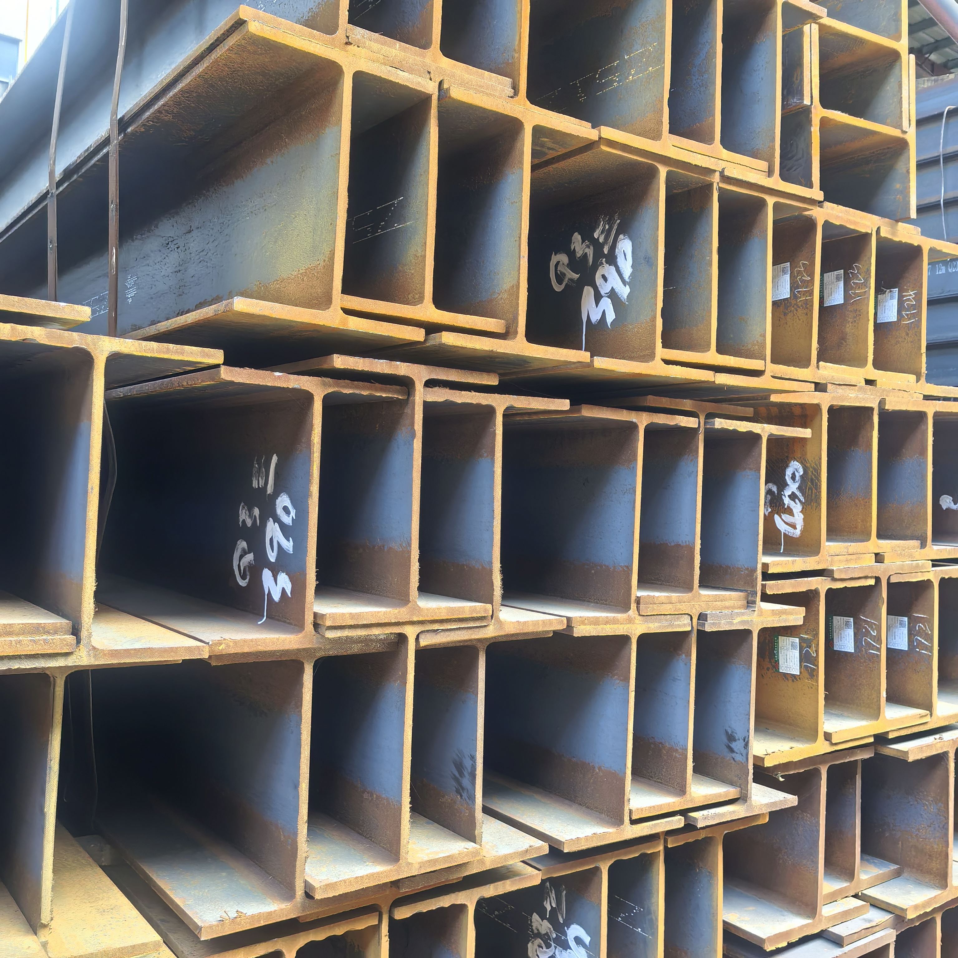 桂林建筑工地用H型钢  Q235BH型钢厂家 顺宏创钢铁