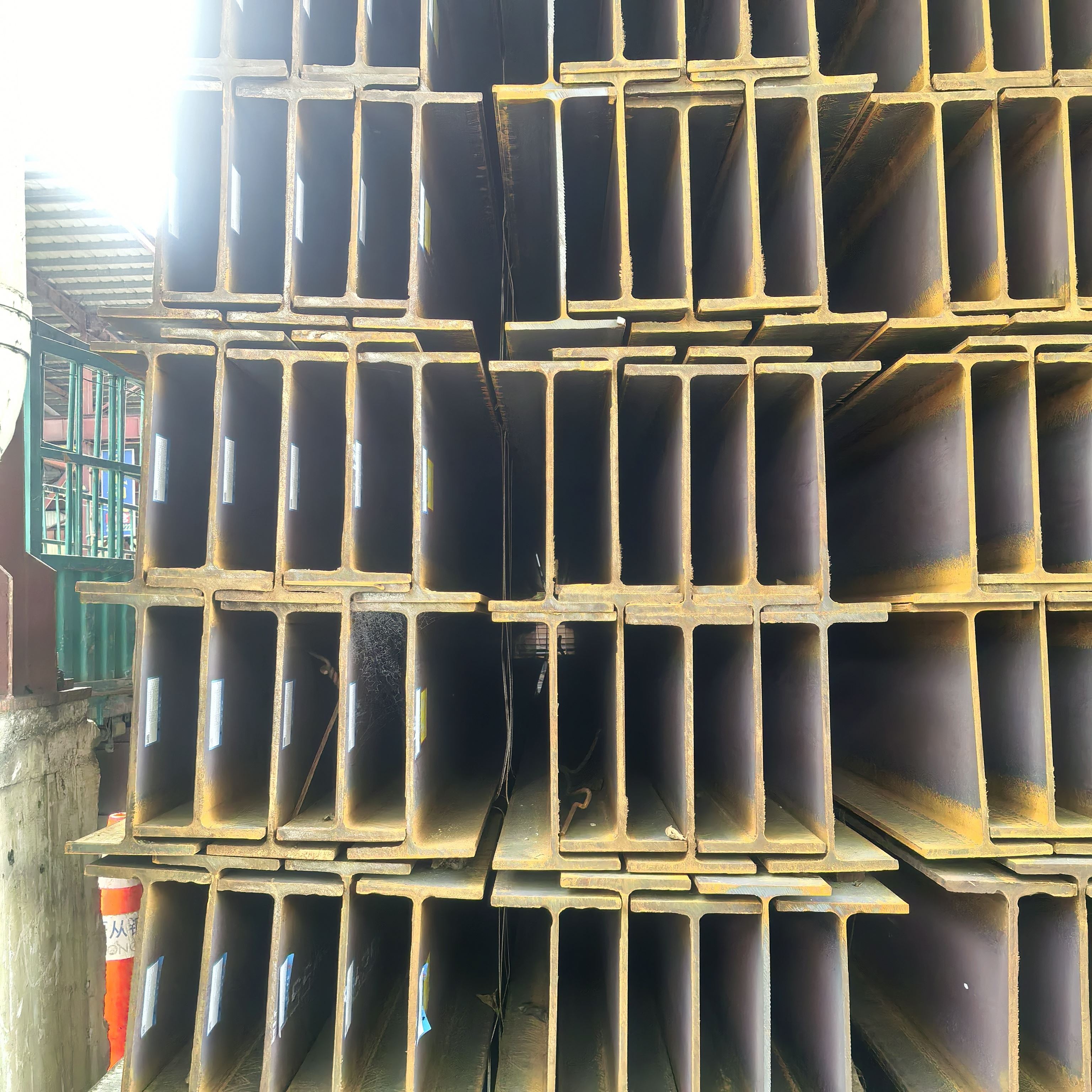 河源低合金H型钢  窄翼缘H型钢厂家 顺宏创钢铁