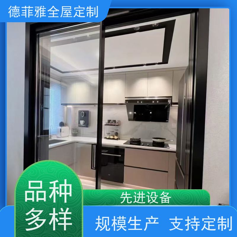 德菲雅 全屋整装 工厂  环保ENF级板材，通过国家环保认证。