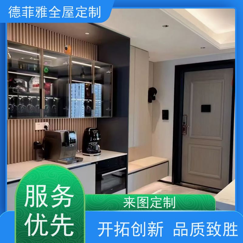 佛山德菲雅 全屋整装 加工  环保ENF级板材，通过国家环保认证。