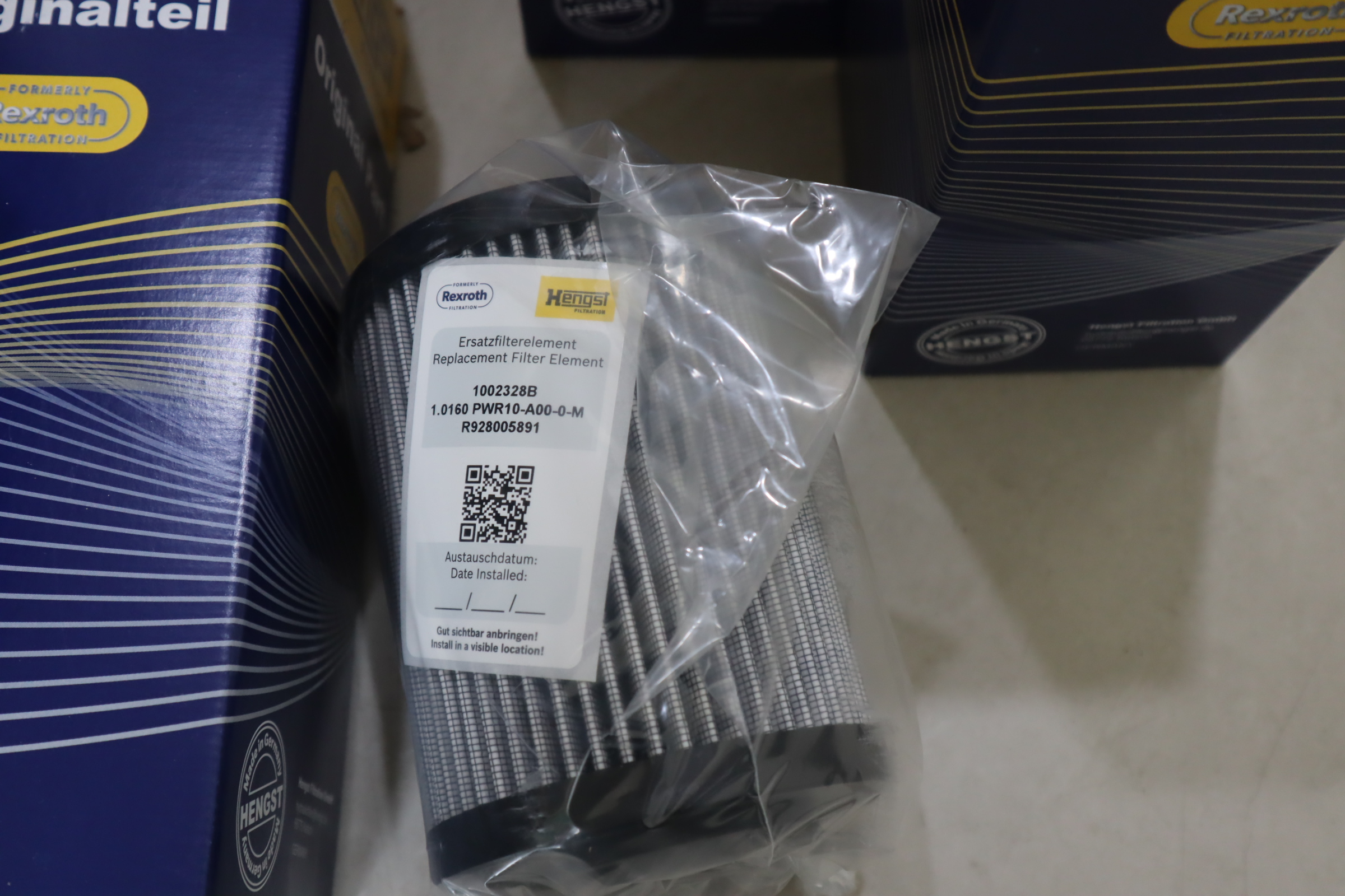 R928005891  1.0160 PWR10-A00-0-M 1002328B 汉格斯特HENGST滤芯