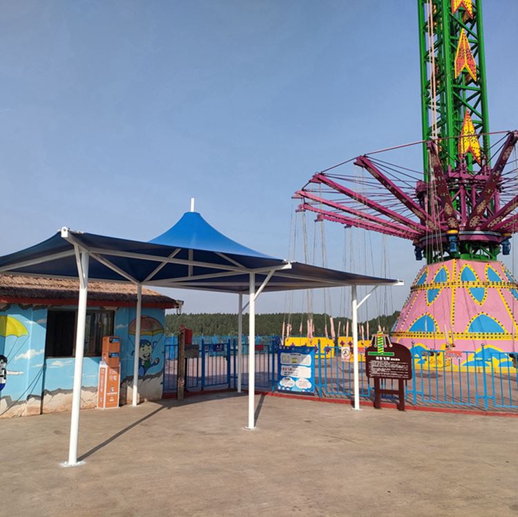 厚朴膜结构 承接 游乐园膜结构 结构安全 性能好 不易变形 外形美观