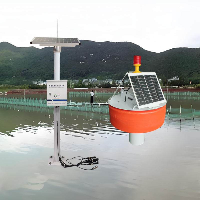 鱼类养殖池塘水质在线监测系统 海上生蚝养殖基地浮标型水质监管系统