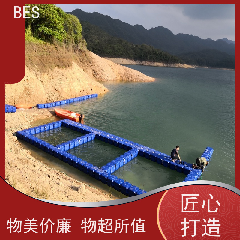 百世 水上自行车比赛 平台浮箱 组合式 临时舞台