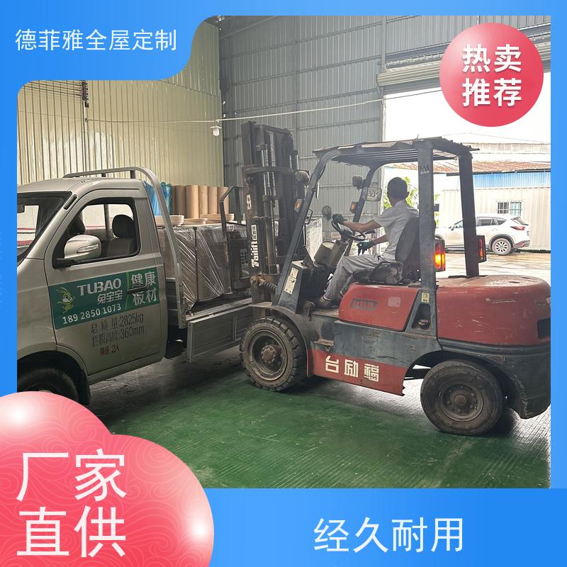 高明德菲雅 各类品牌板材定制 源头工厂 现代极简出租房储物衣橱