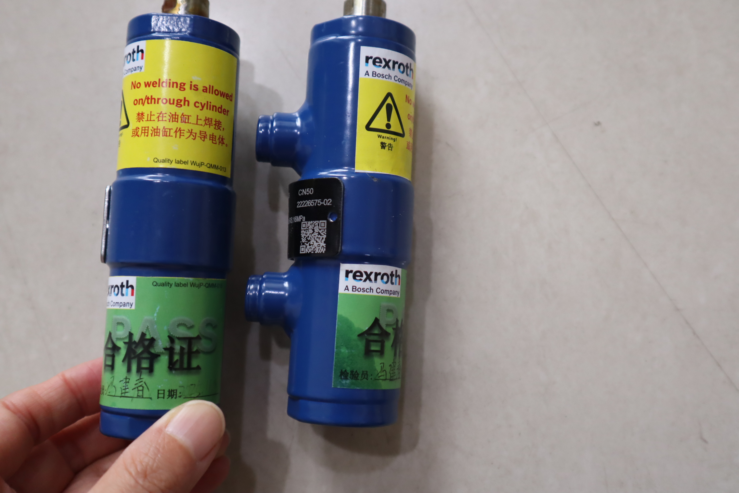 21729A 22226575-1 BS.16MPa/RS.16MPa 251103 力士乐REXROTH油缸