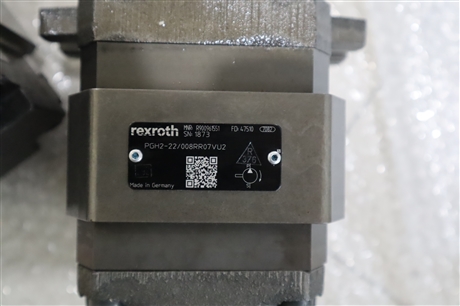 PGH2-2X/008RR07VU2 R900961551 德国力士乐REXROTH齿轮泵