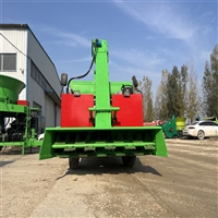 养牛场运输清粪车 柴油自卸粪斗铲粪车 5立方四驱除粪车