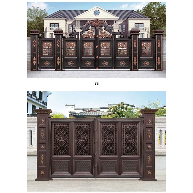 铝艺大门-双开门4