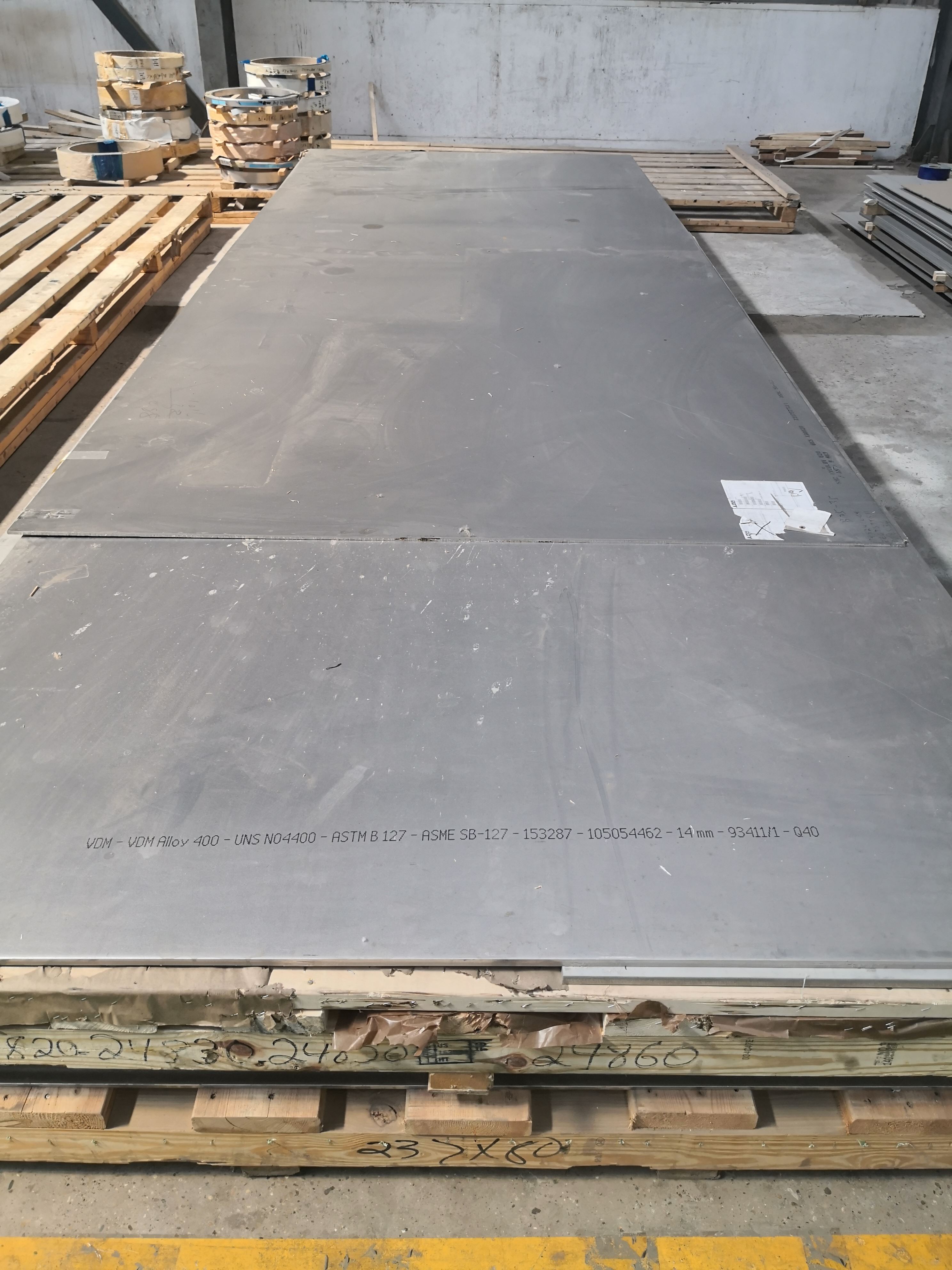 和利新材 纯镍N6钢板 水刀切割 可零切