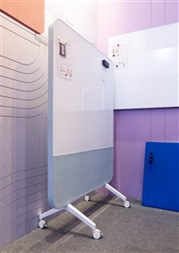 支架式白板 可移动磁铁会议室白板写字板吸音磁力白板