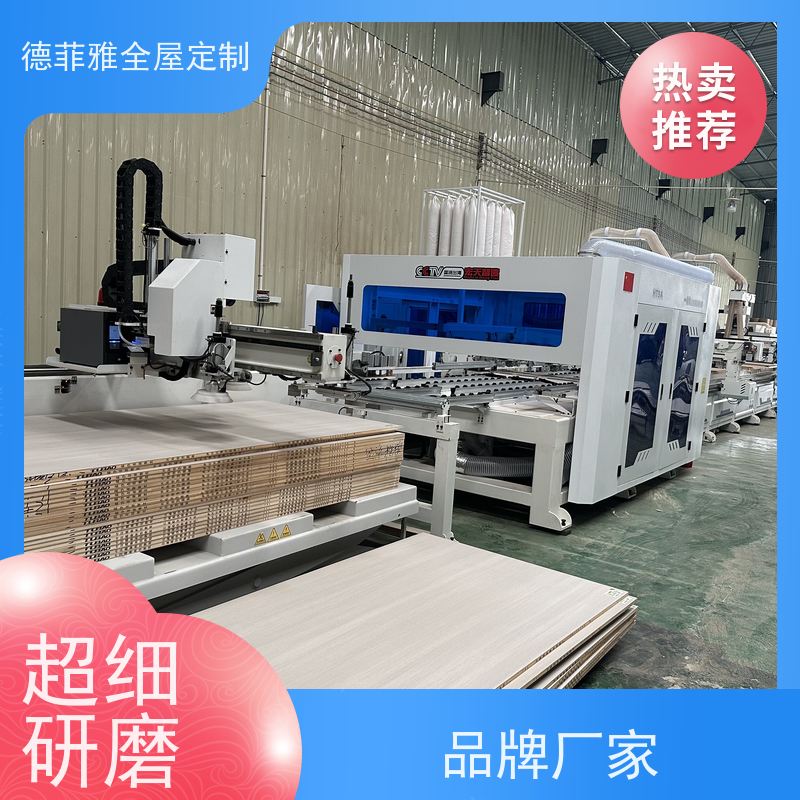 佛山德菲雅 各类品牌板材定制 批发 现代极简出租房储物衣橱