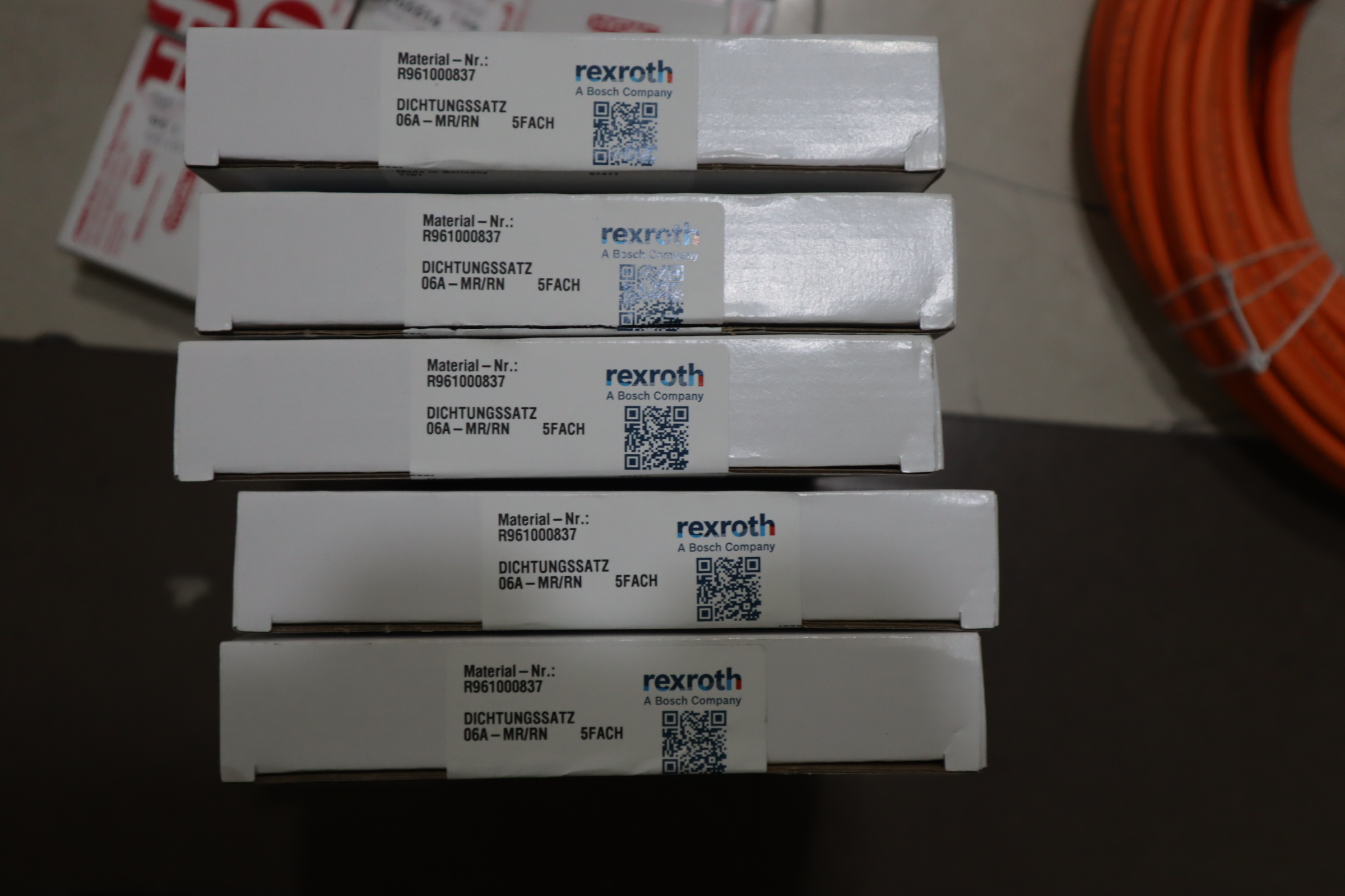 R961000837 06A-MR/RN 5FACH DICHTUGSSATZ 力士乐REXROTH密封套件