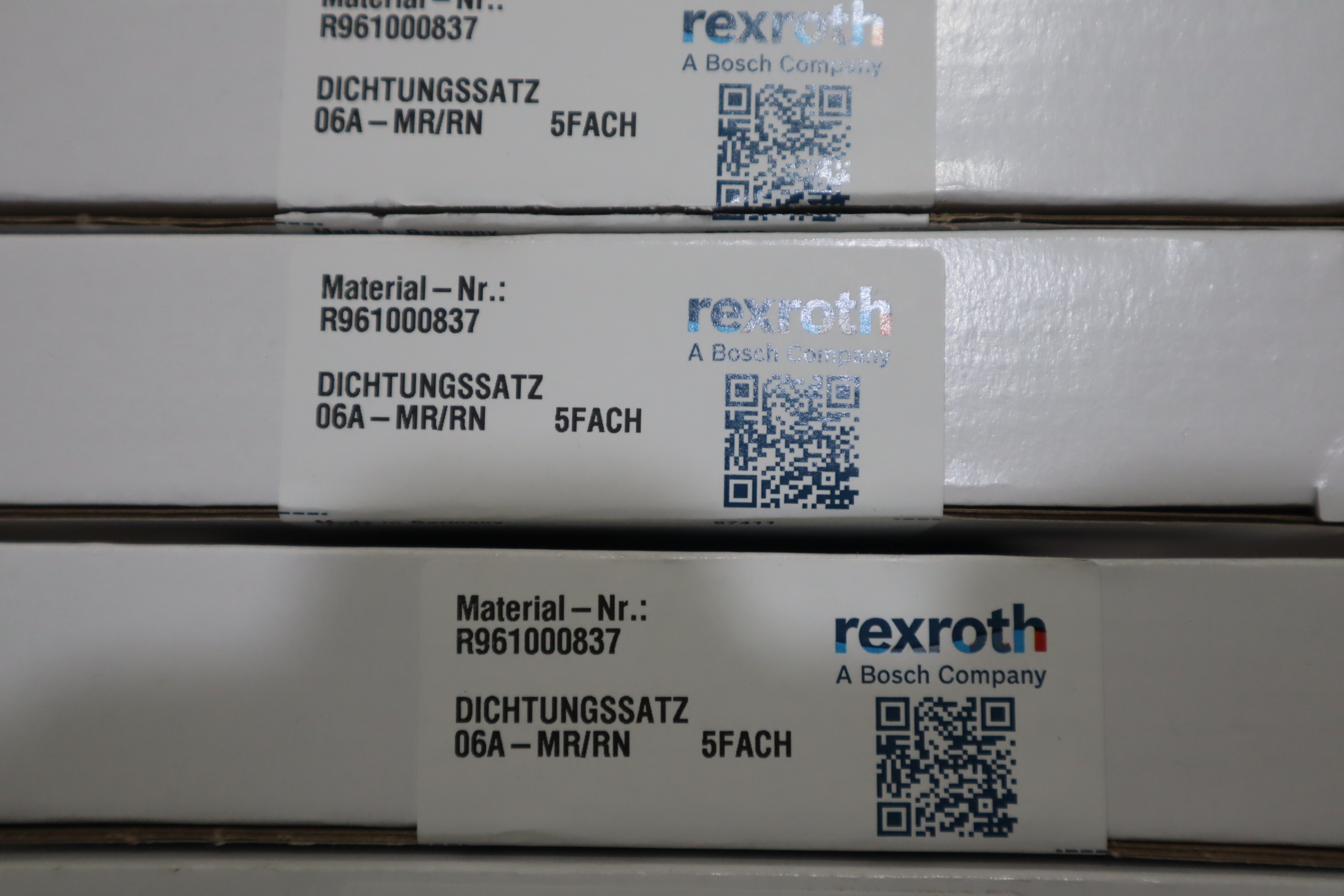 R961000837 06A-MR/RN 5FACH DICHTUGSSATZ 力士乐REXROTH密封套件
