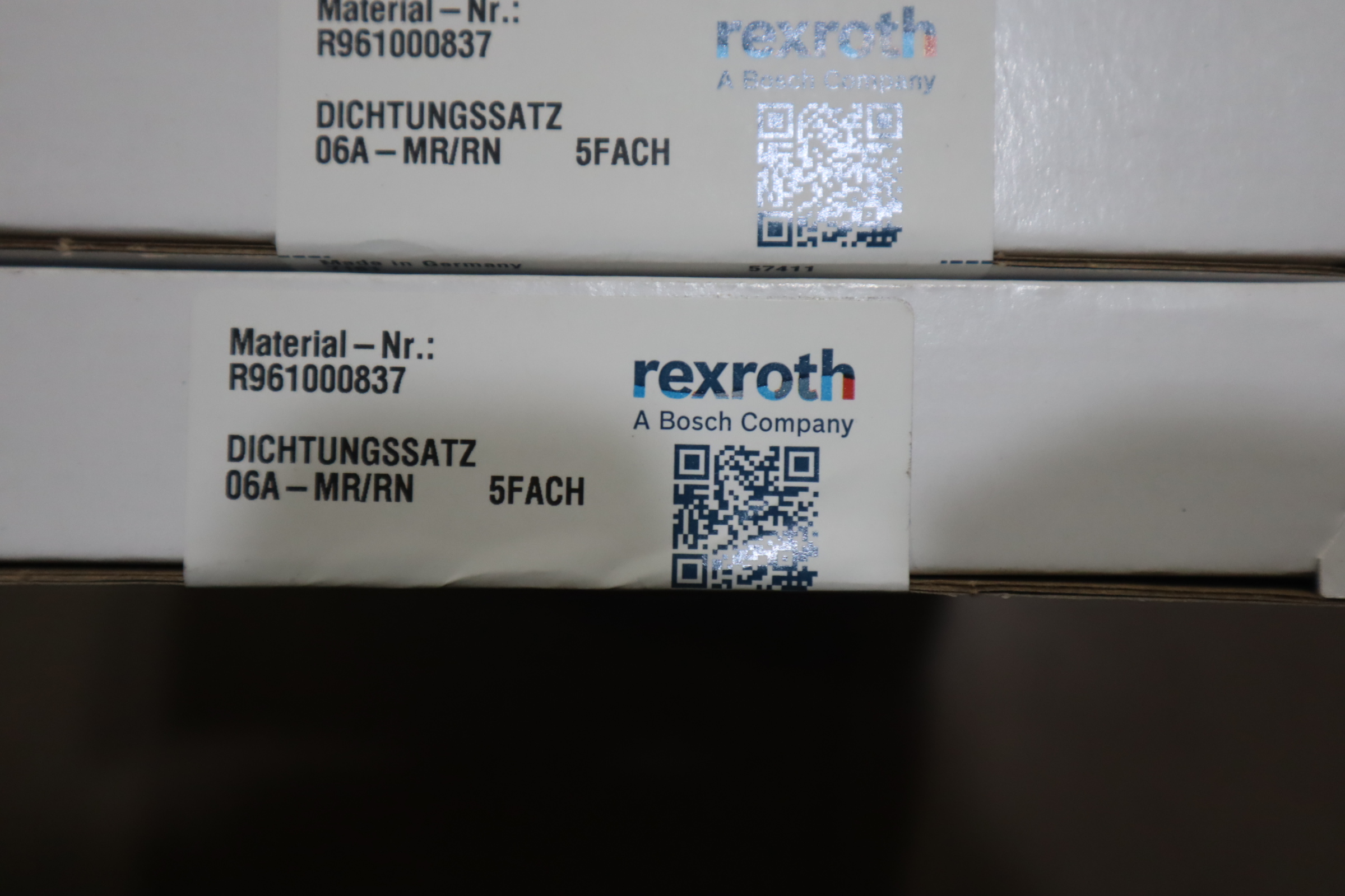 R961000837 06A-MR/RN 5FACH DICHTUGSSATZ 力士乐REXROTH密封套件