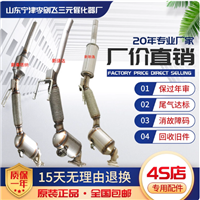 适用于大众13款新捷达 新桑塔纳 新朗逸 朗行 明锐1.6三元催化器