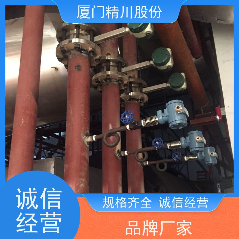 精川股份 染整厂 过热蒸汽流量计 可耐温350度 服务量少