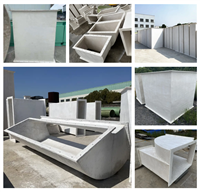 河南信阳固始玻璃钢风管,有机玻璃钢风管,实验室PP风管