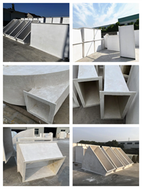 上海嘉定玻璃钢风管,不燃无机玻璃钢风管,PP塑料风管