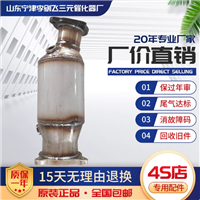 适用奥迪Q7 2.0T A6 2.4 2.8 4.2三元催化器保年审原装位排气管