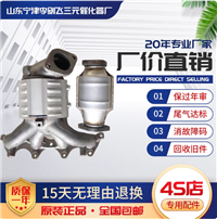 适用北京现代悦动 瑞纳 朗动 K2 K3福瑞迪 领动三元催化器保验车