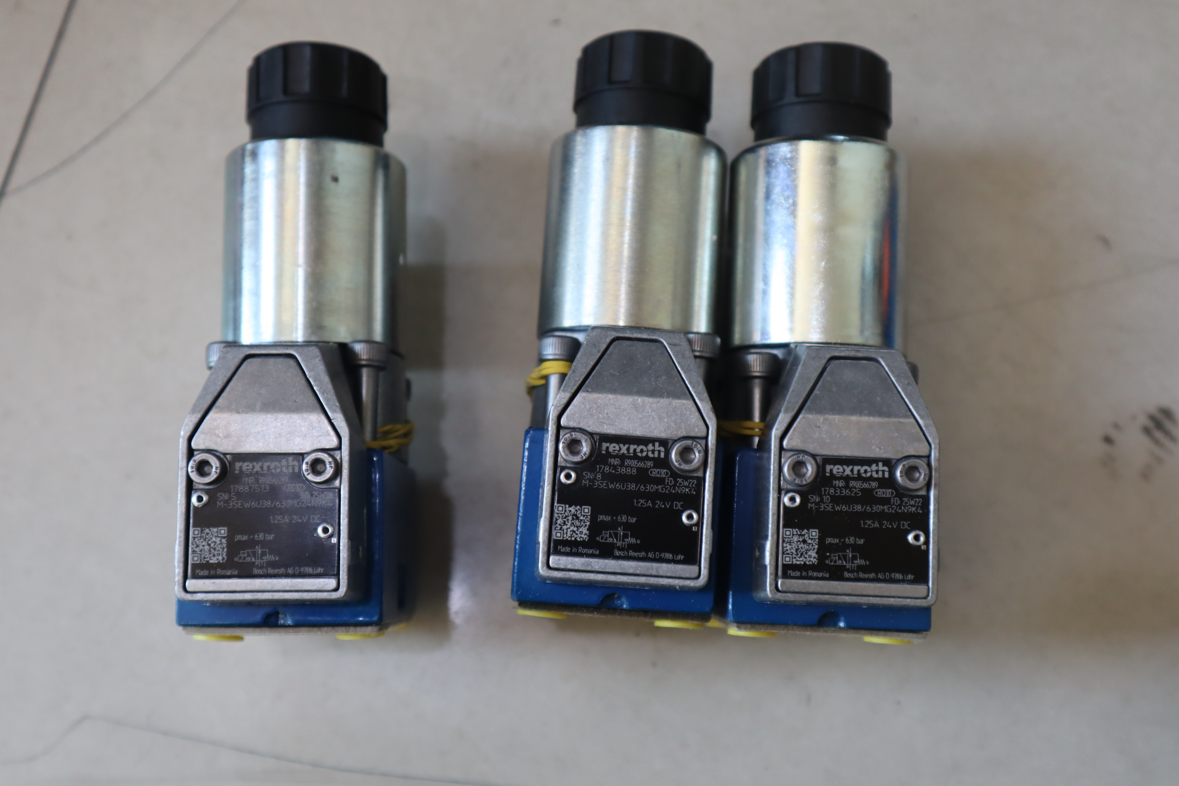 M-3SEW6U38/630MG24N9K4 R900566289 力士乐REXROTH电磁球阀