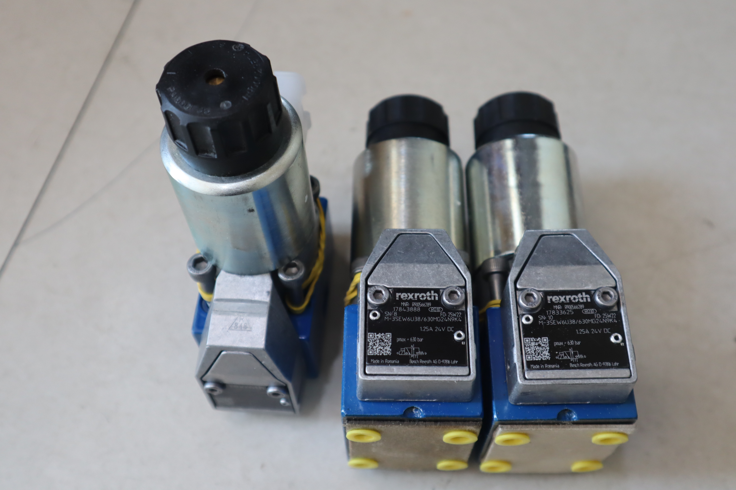 M-3SEW6U38/630MG24N9K4 R900566289 力士乐REXROTH电磁球阀