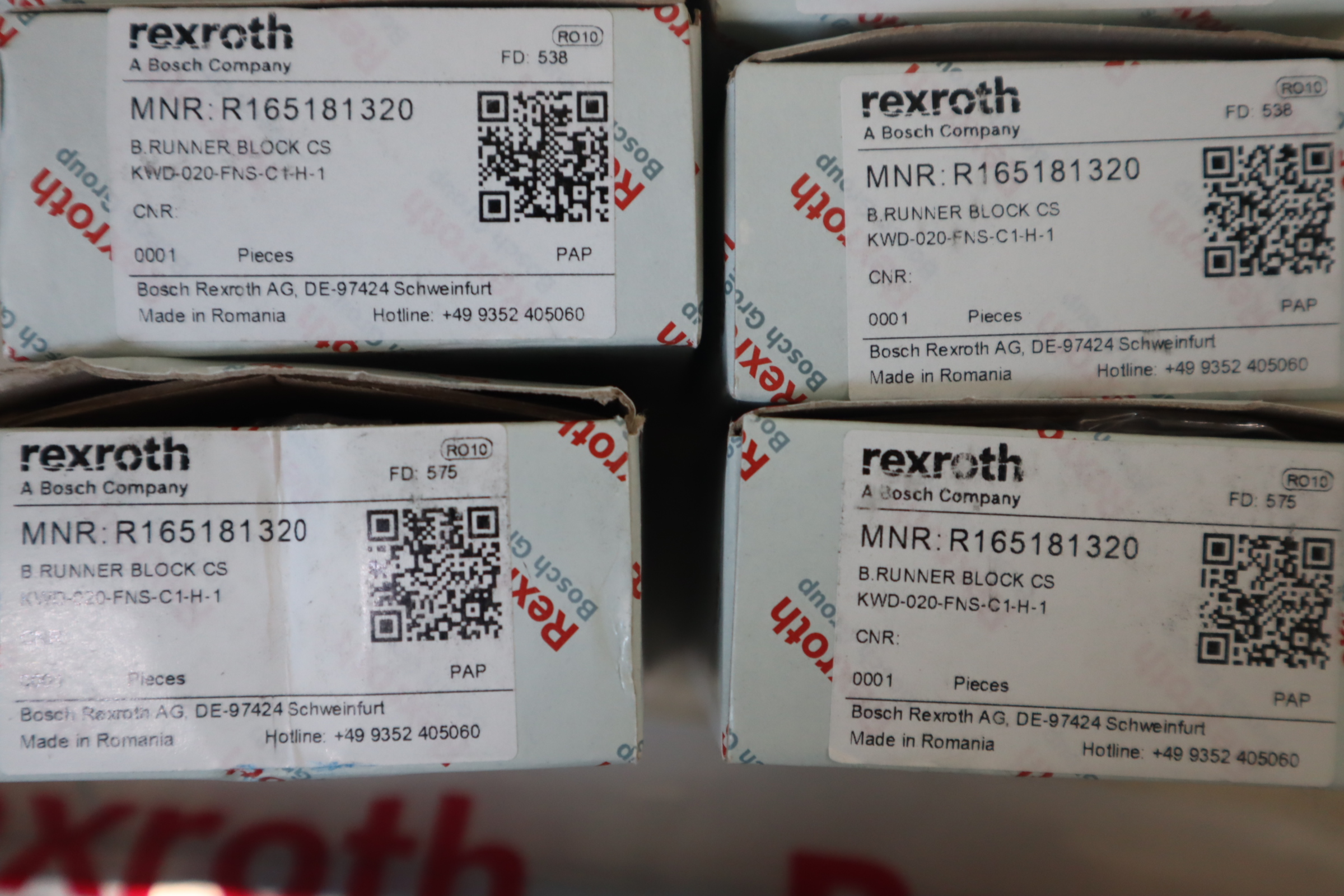 R165181320 KWD-020-FNS-C1-H-1 德国力士乐REXROTH滑块导轨