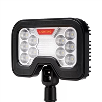 LED轻便式移动灯60W/22.2V升降应急抢修泛光工作灯 红黄频闪