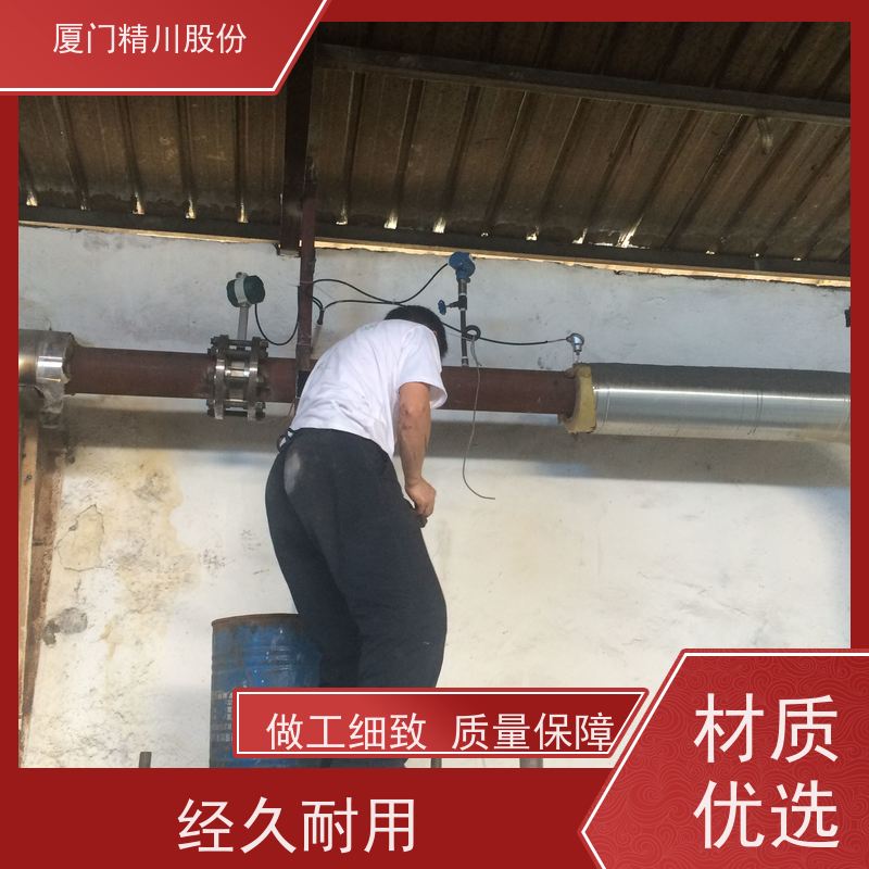 精川股份 合成革厂 蒸汽涡街流量计 一体式温压补偿 应用广泛