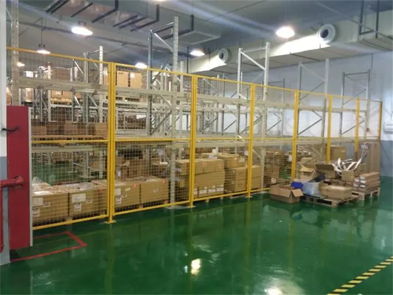 可移动围挡冲孔围栏工厂防护隔断机械设备围网安装