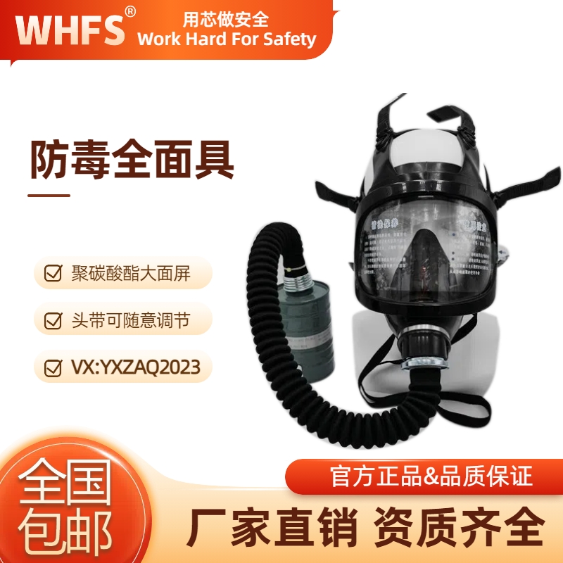 甘肃防毒面罩使用与维护要点