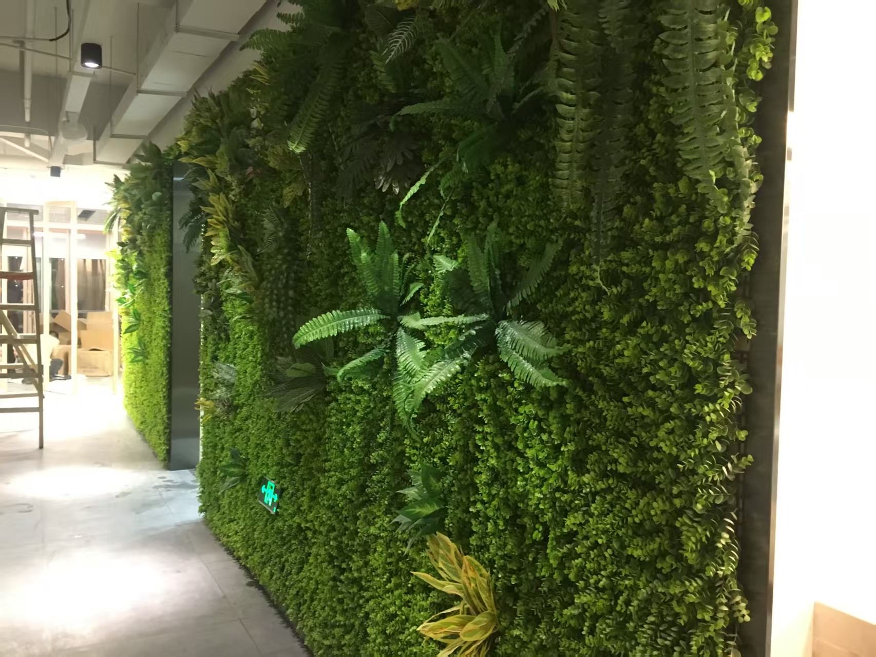 写字楼仿真植物墙 工厂批发