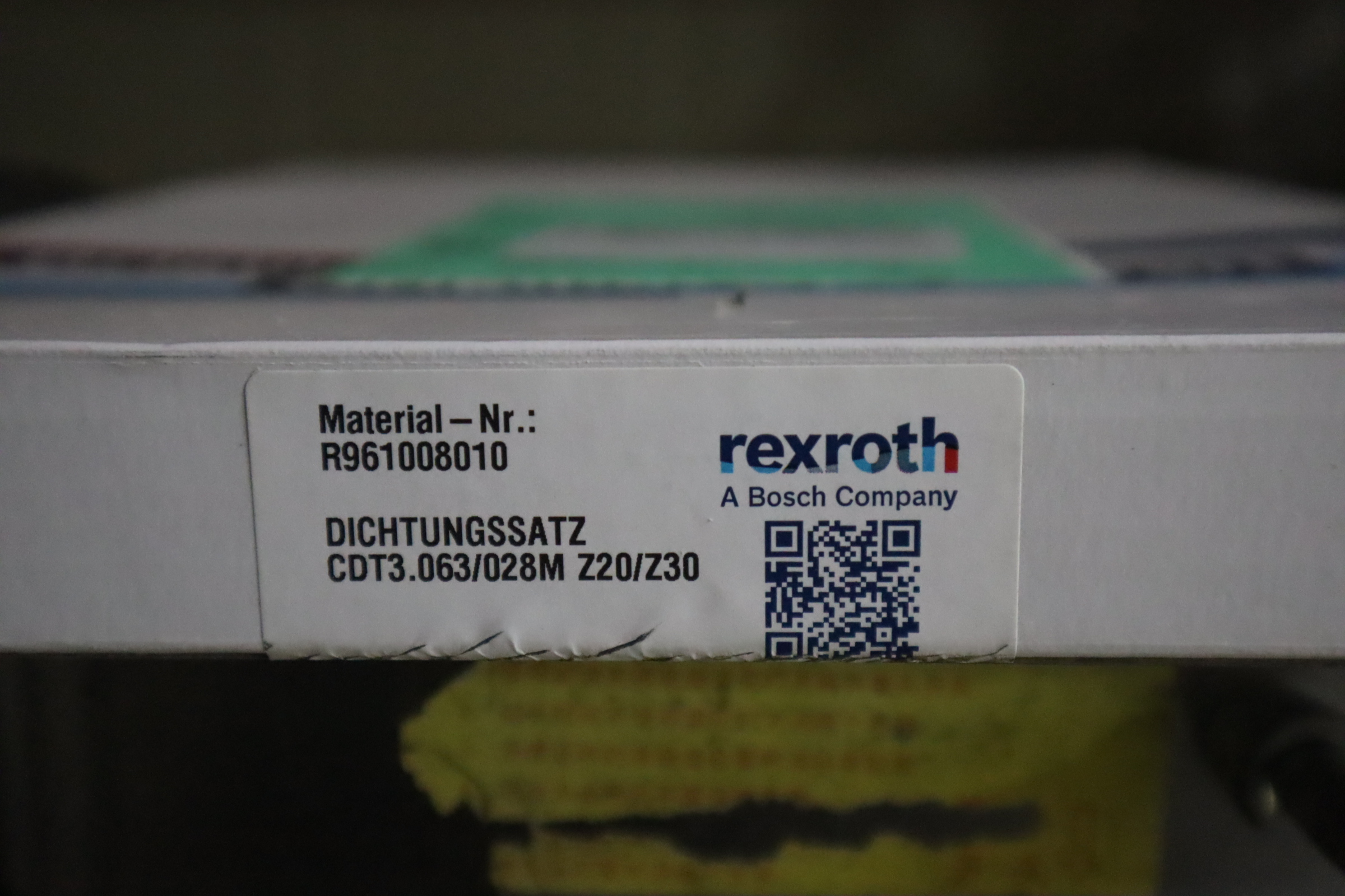 R961008010 CDT3.063/028M Z20/Z30 DICHTUNGSSATZ 力士乐REXROTH