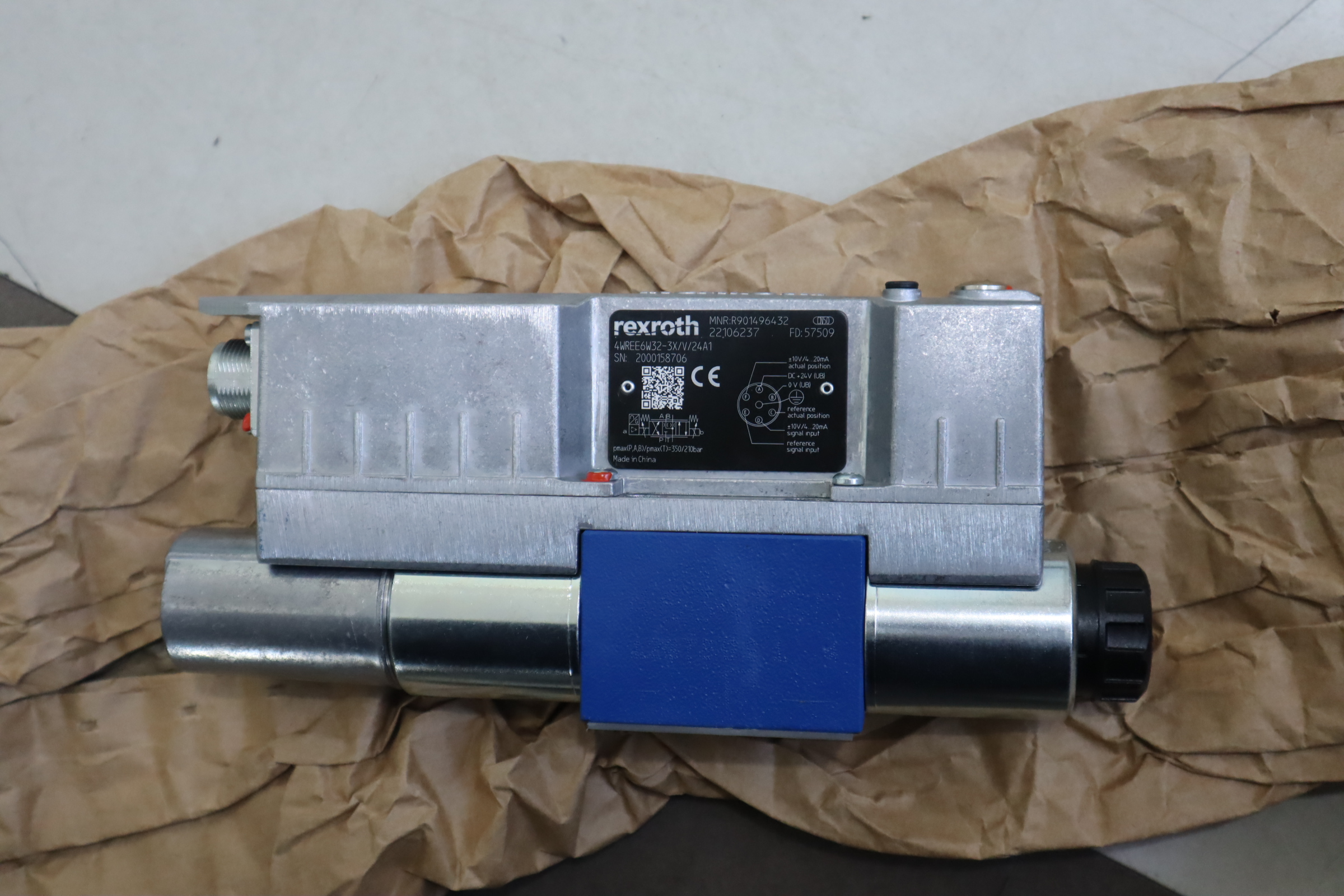 4WREE6W32-3X/V/24A1 R901496432 力士乐REXROTH流量阀