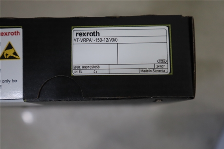 VT-VRPA1-150-12/V0/0 R901057058 VT-VRPA1-150-11/V0/0 REXROTH