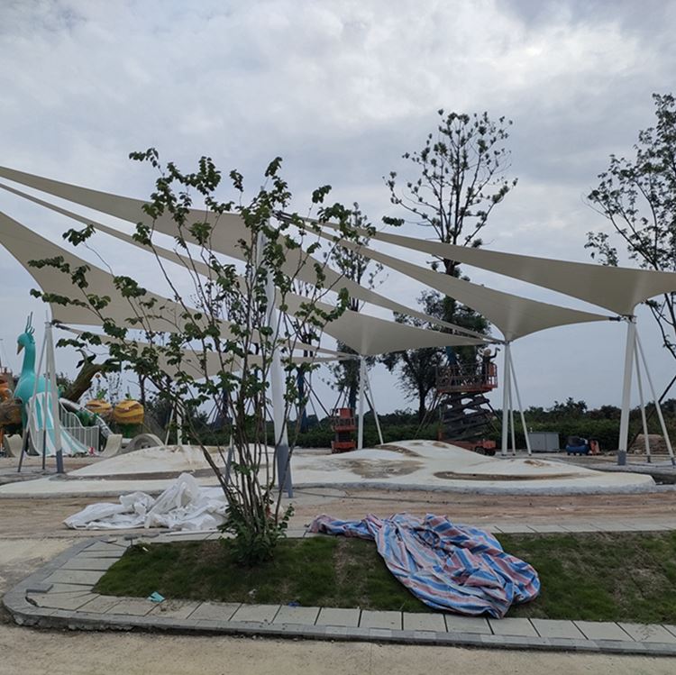 厚朴膜结构 供应 小学生游乐场膜结构 遮日挡雨 抗压抗折 强度高