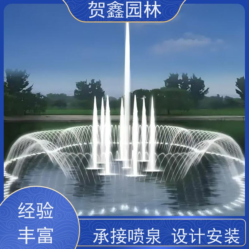  感应喷泉安装公司 自行车喷泉设计施工 铃铛喷泉设备批发 喷泉施工设计安装