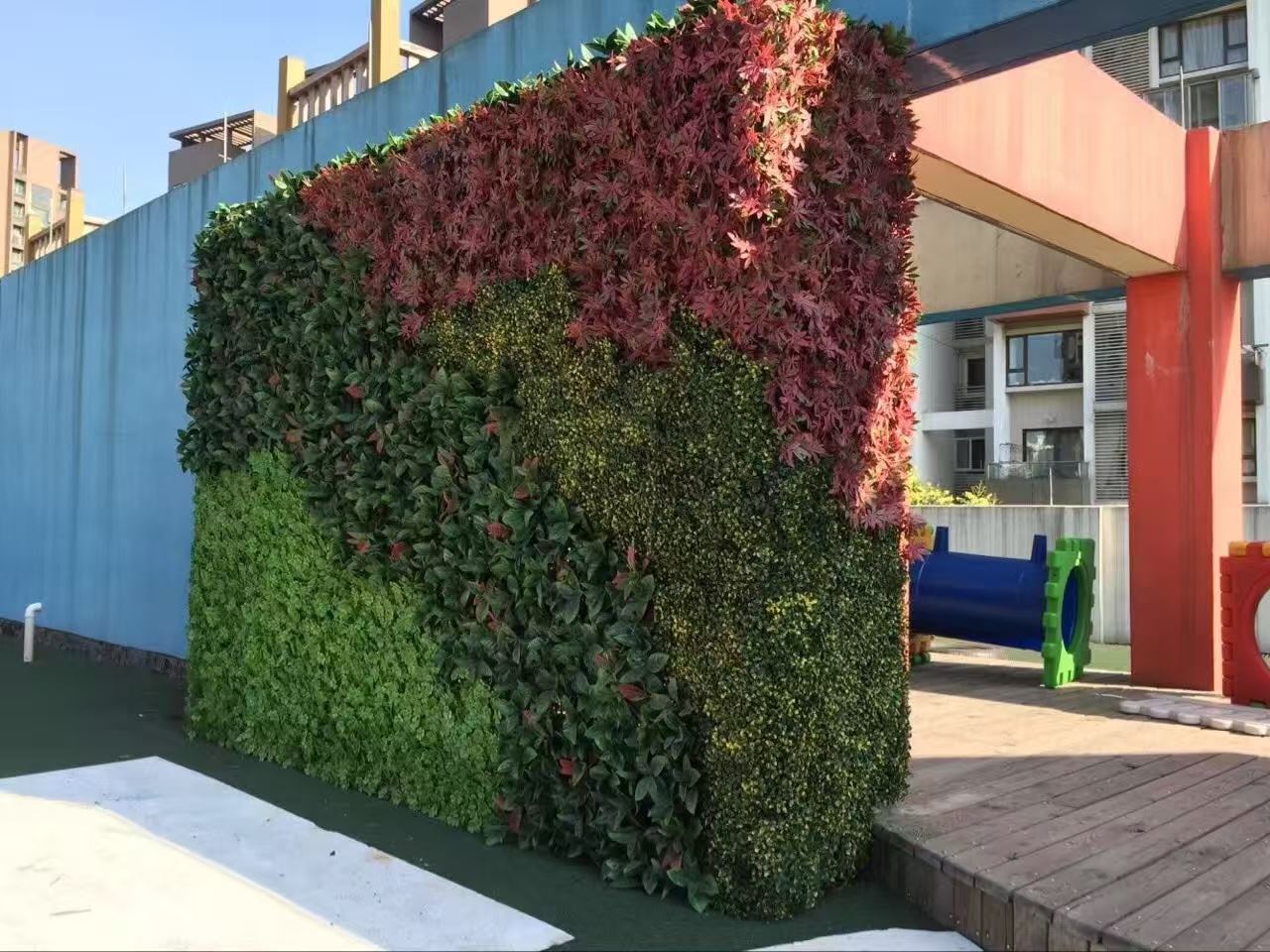 写字楼仿真植物墙 工厂货源