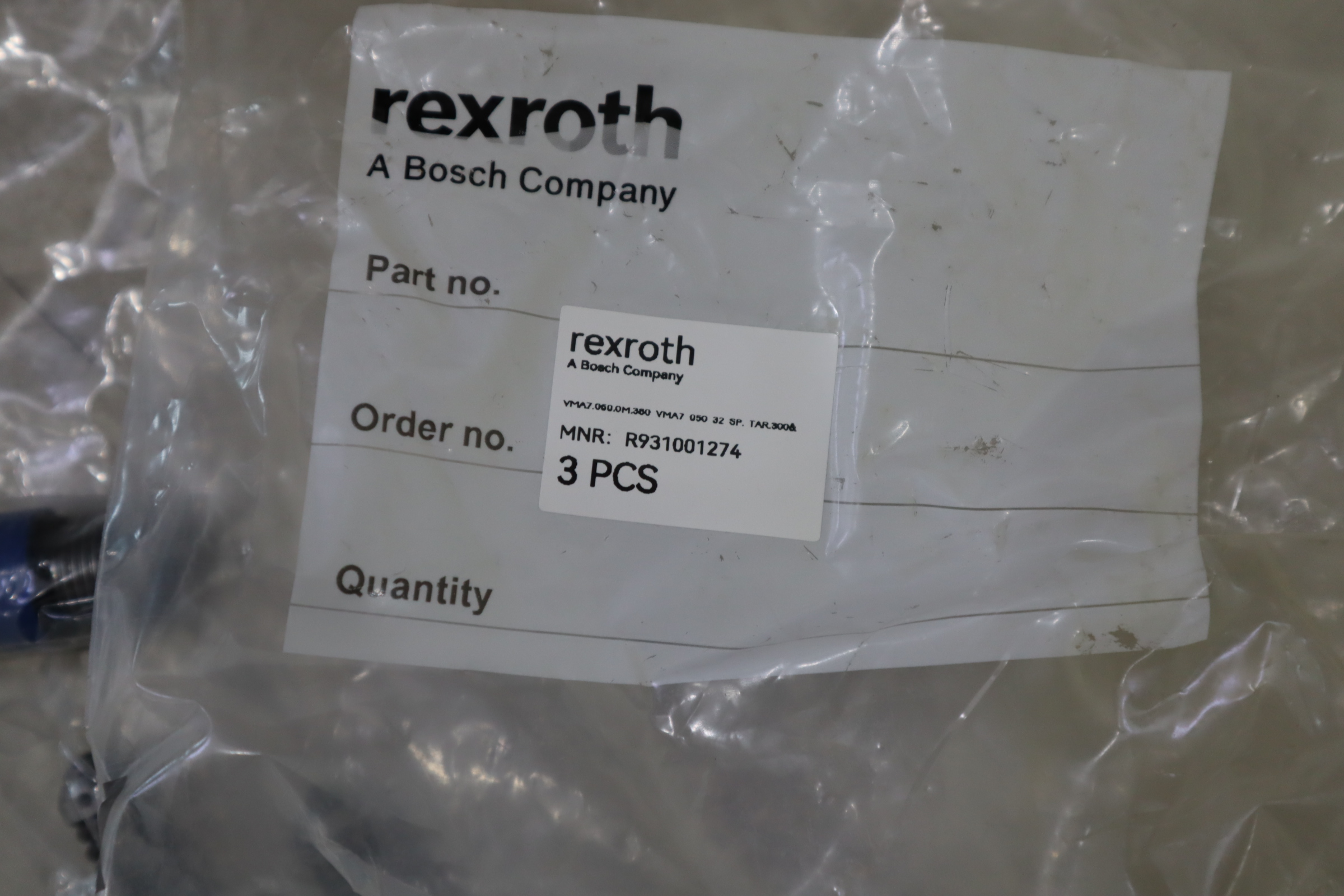 R901C01274 插装阀 R931001274-PU VMA7.050.0M.380-VMA7& 力士乐