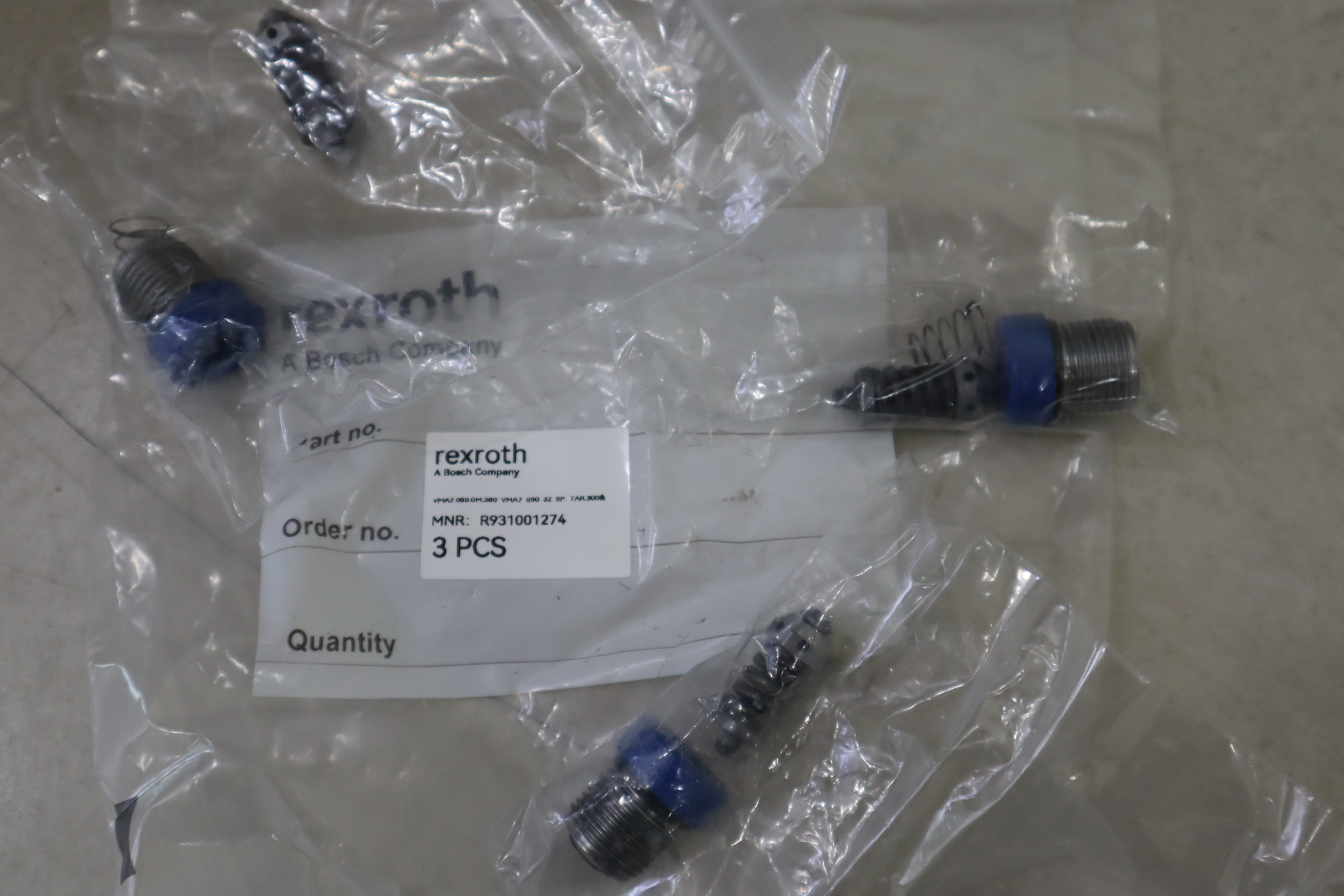 R901C01274 插装阀 R931001274-PU VMA7.050.0M.380-VMA7& 力士乐