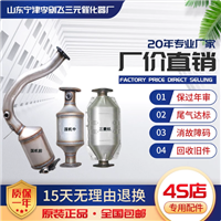 适用于奇瑞东方之子 威麟V5三元催化器汽车尾气净化器保年审精品
