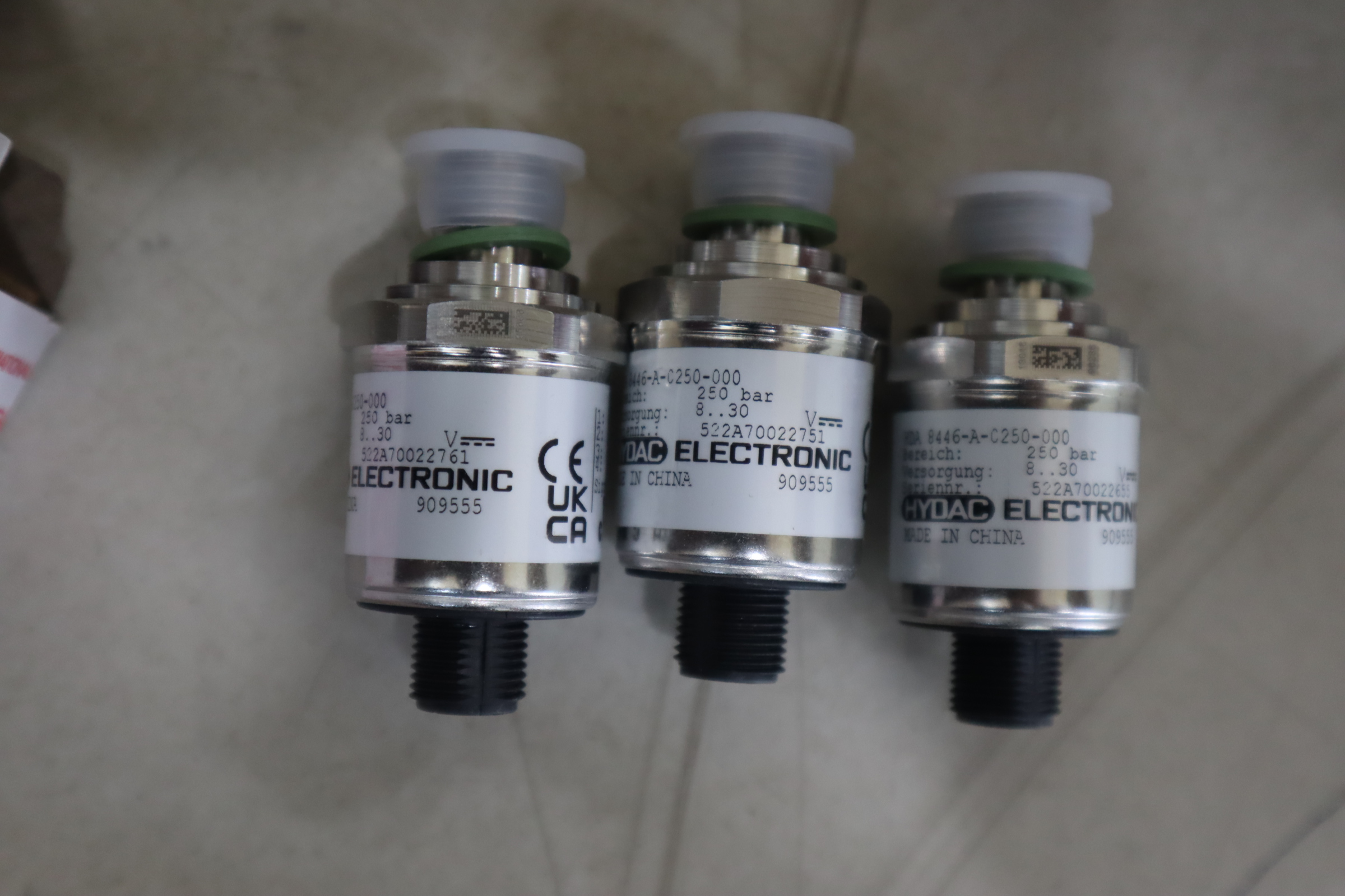 HDA 8446-A-0250-000 909555 德国HYDAC贺德克压力温度传感器