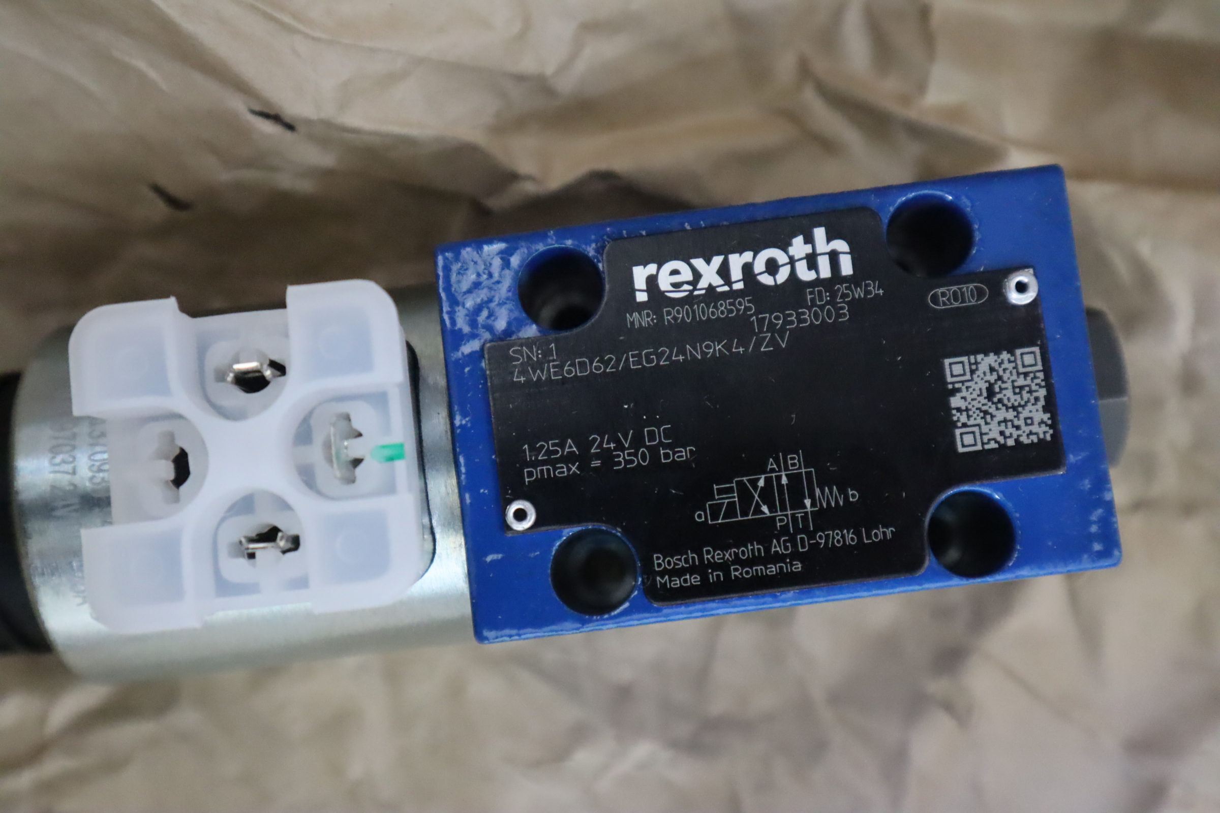 4WE6D6X/EG24N9K4/ZV R901068595 德国力士乐REXROTH电磁阀