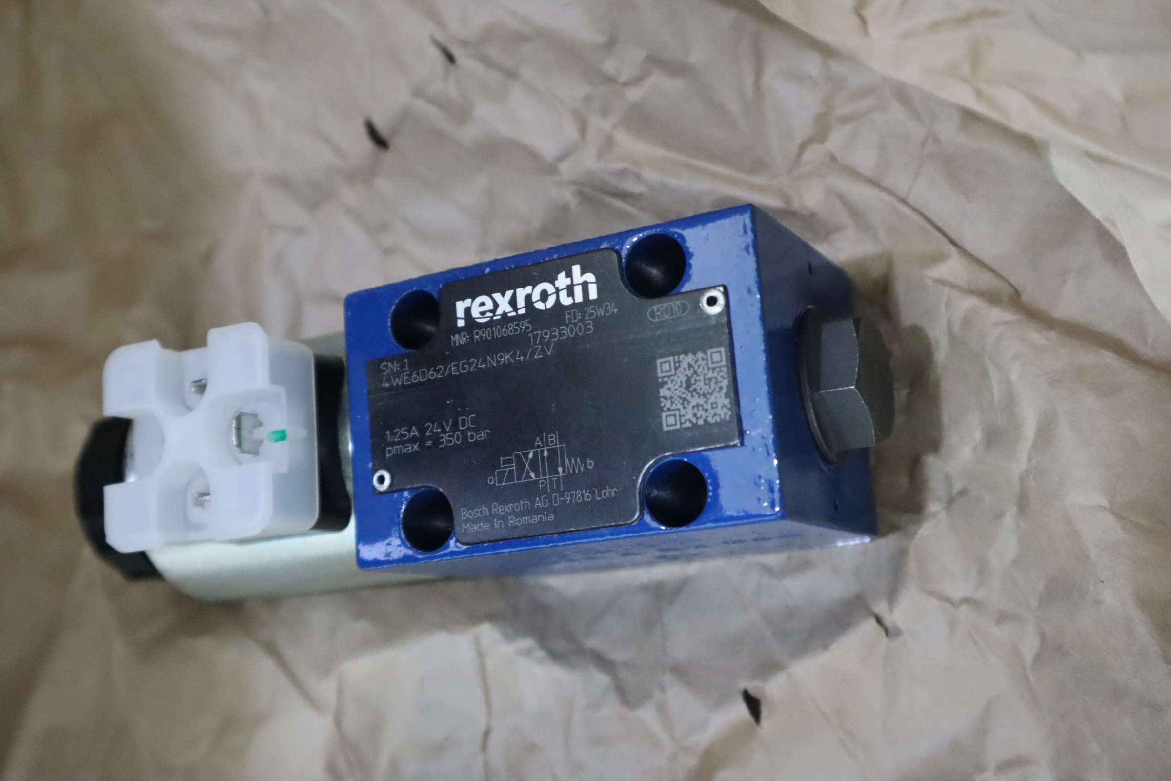 4WE6D6X/EG24N9K4/ZV R901068595 德国力士乐REXROTH电磁阀