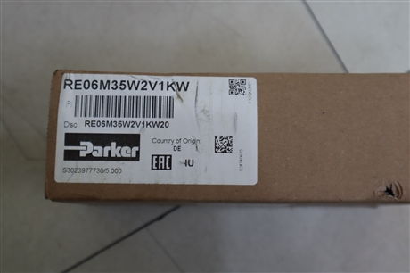 RE06M35W2V1KW RE06M35W2V1KW20 美国派克PARKER电磁阀比例阀